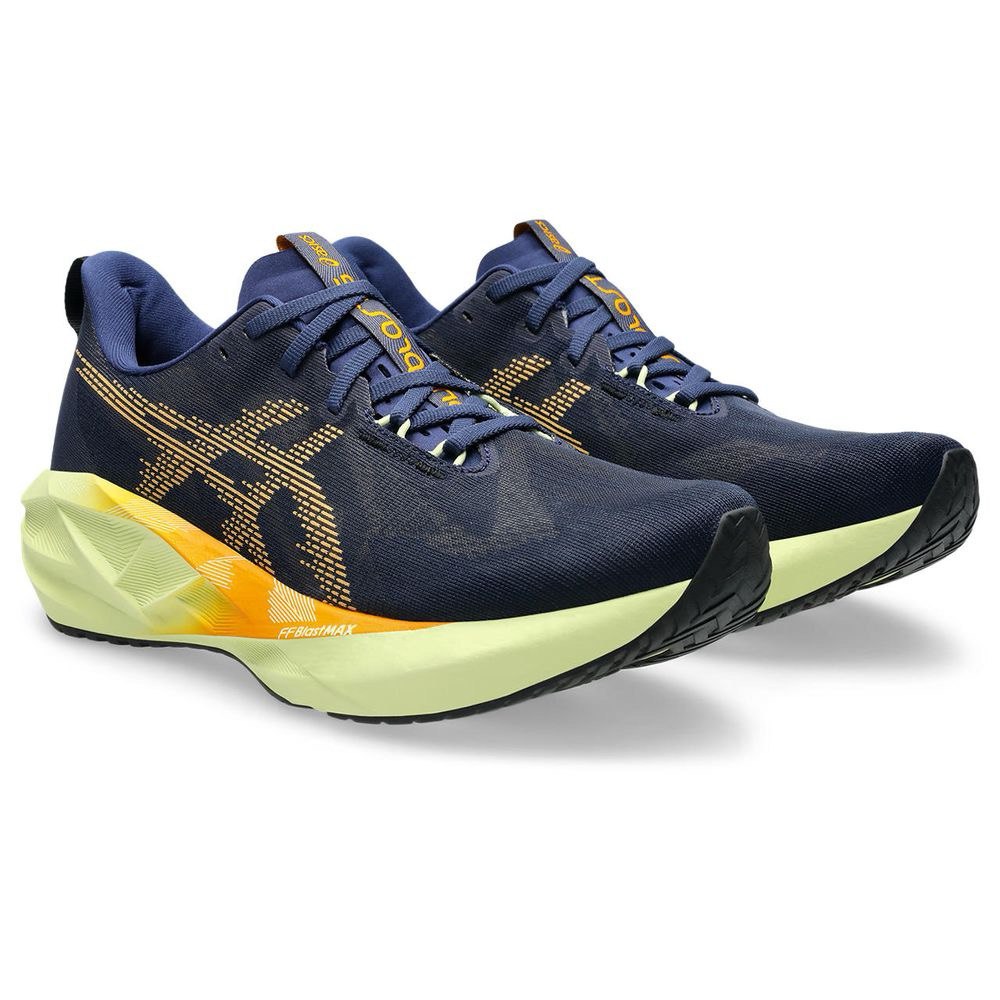 Asics Novablast 5™ – Bleu marine avec Vert et Orange