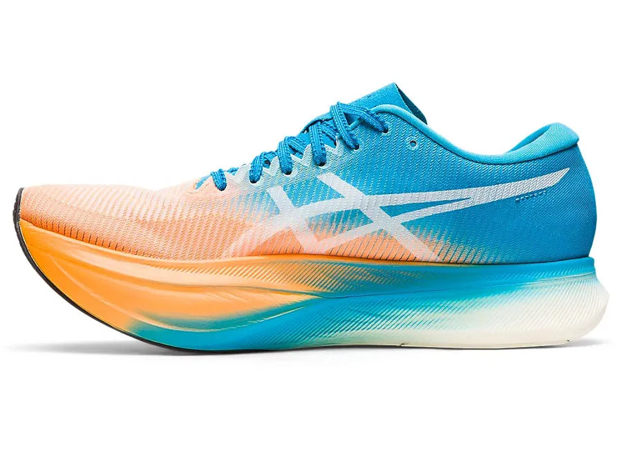 Asics Metaspeed Sky+™ – Orange et bleu